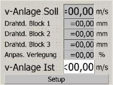 Touch Panel Drahtziehmaschine